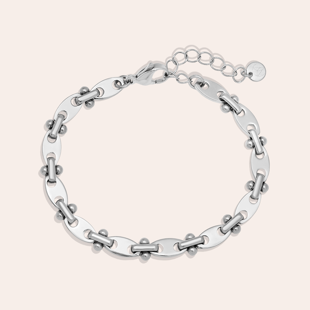 Edelstahl Armkette 16cm Nice Nose Chain