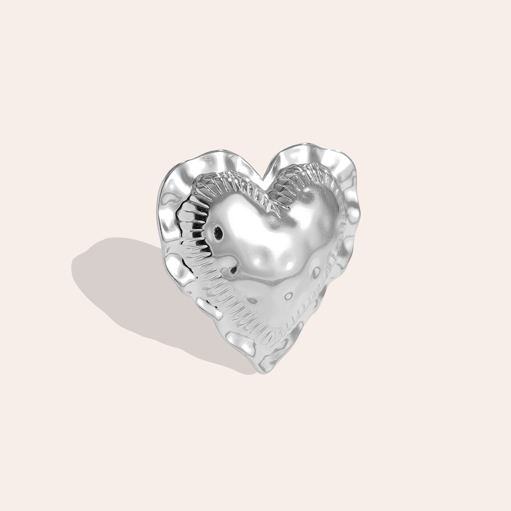 Edelstahl Ring Great Heart