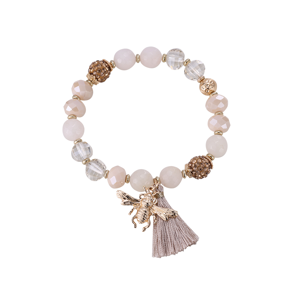 Kralen bijenarmband
