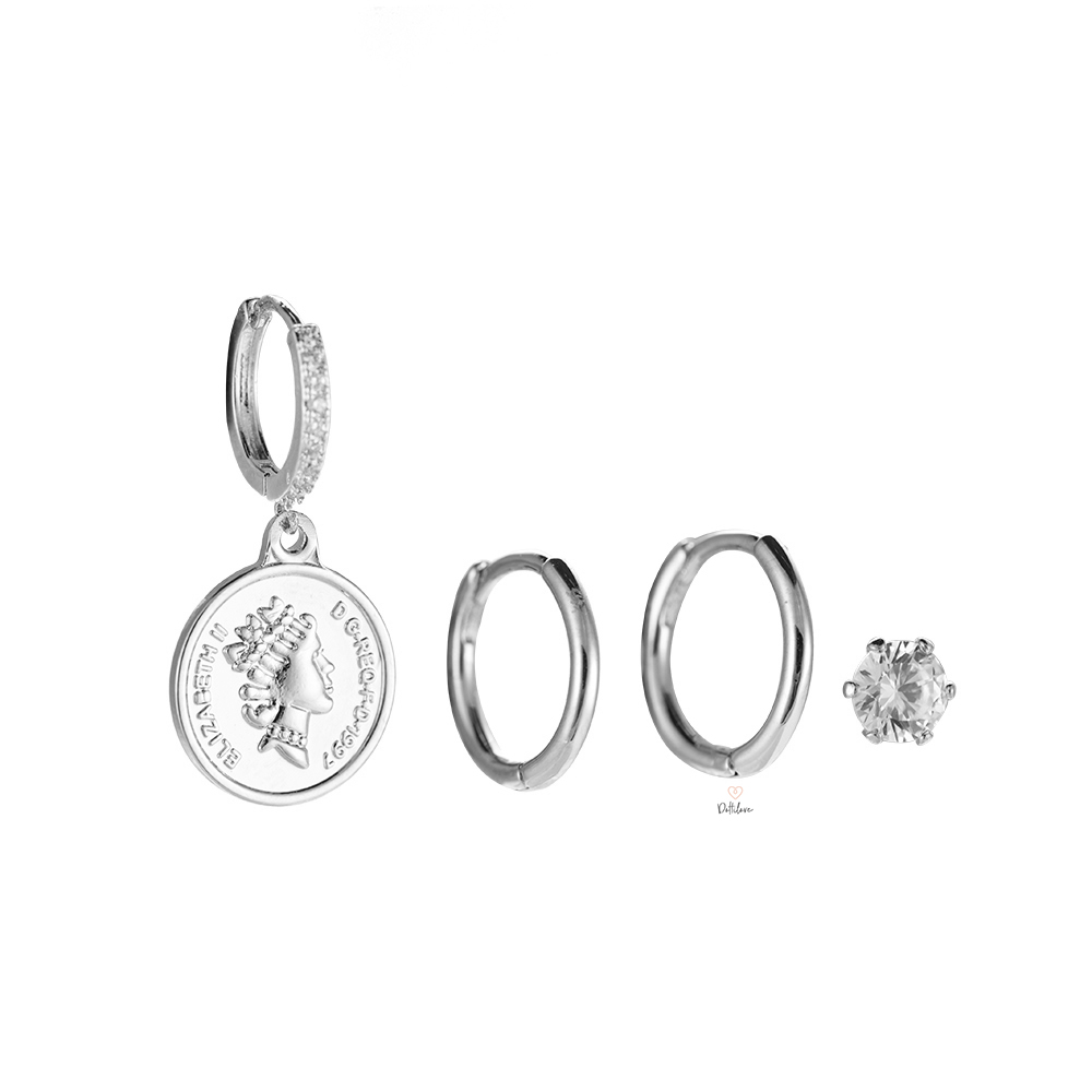 Vergoldete Earring Set No.2