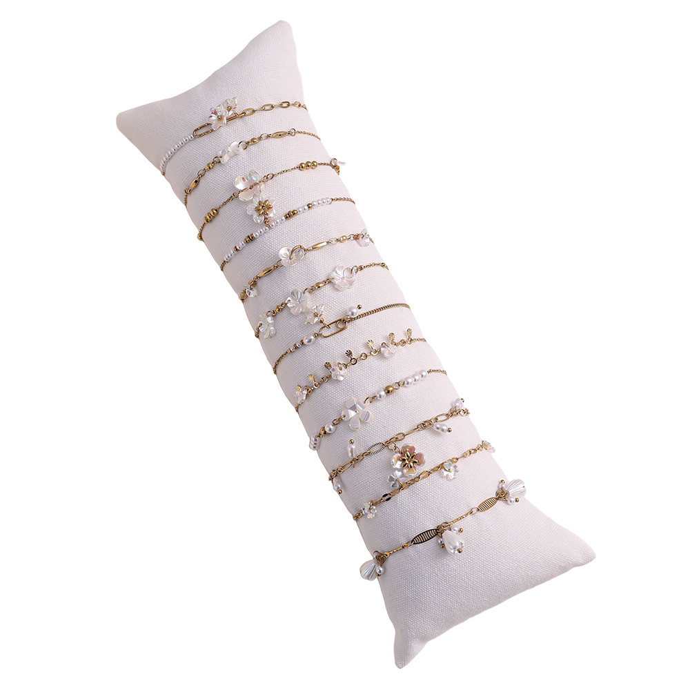 Edelstahl Armband Set 12er 17cm Blumenmischung 