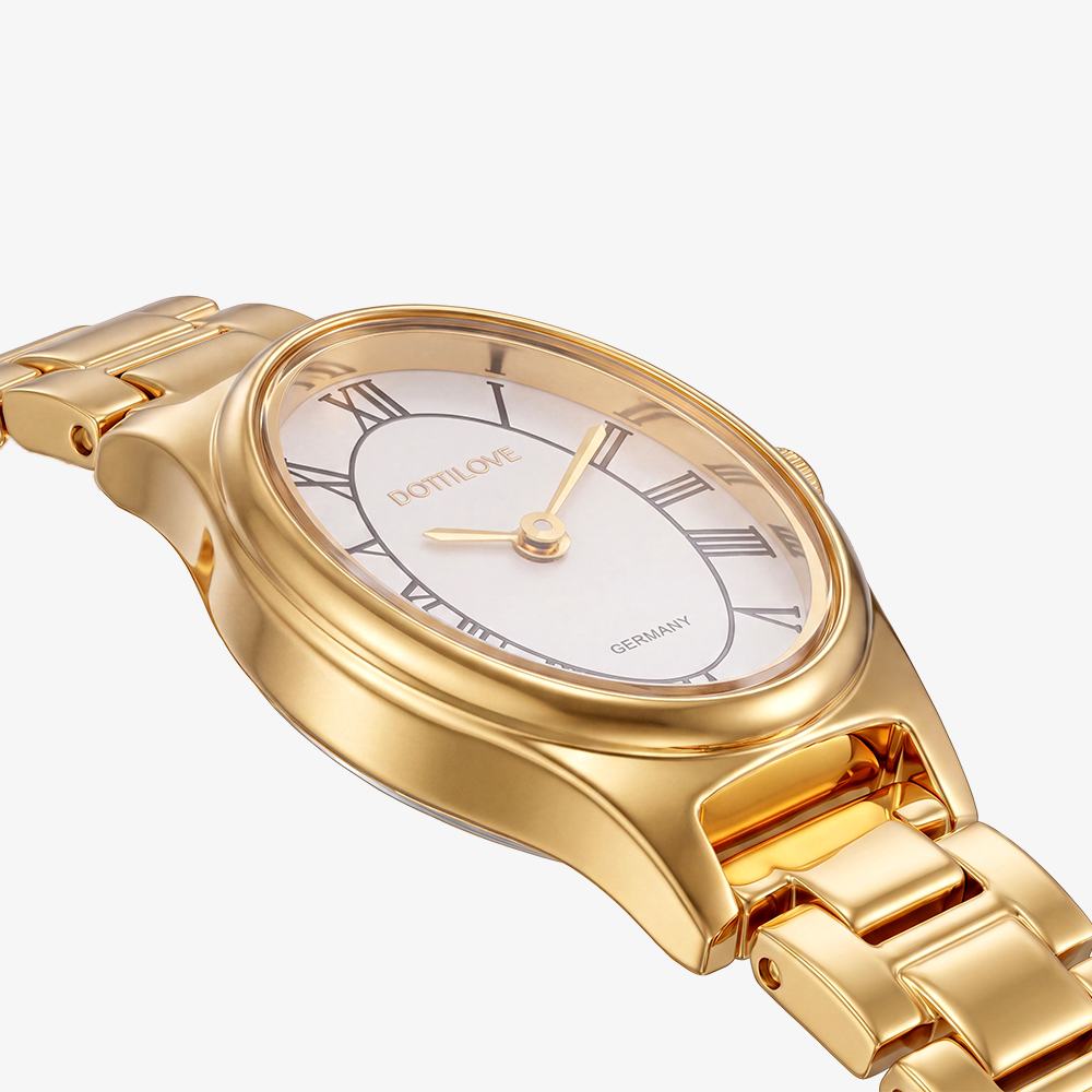 Edelstahl Uhr Tonneau