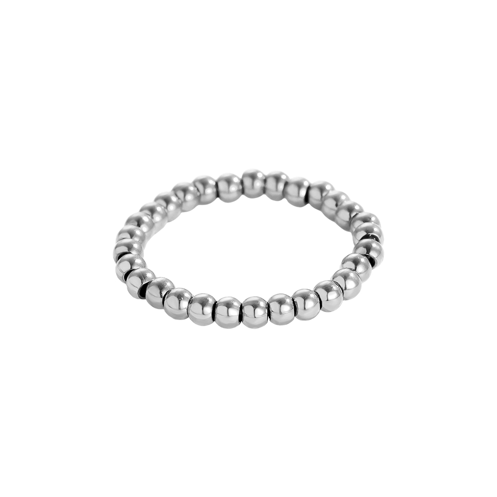 Edelstahl Ring 2mm Linsen Elastic