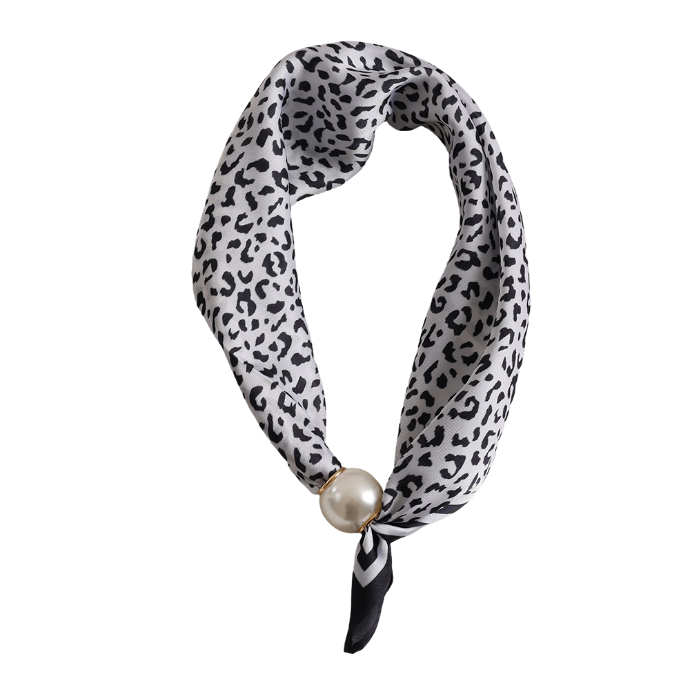 43cm Leoparden Muster Perlen Schal