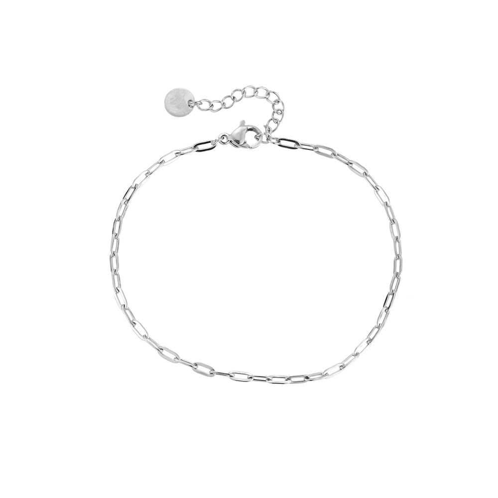 Edelstahl Armband Elongated Link