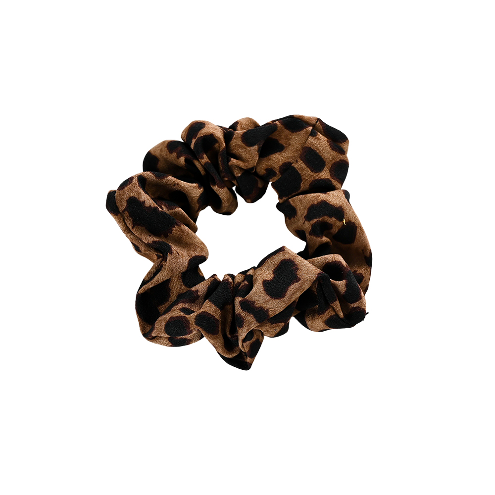 Schlicht Leopardenmuster Scrunchie  