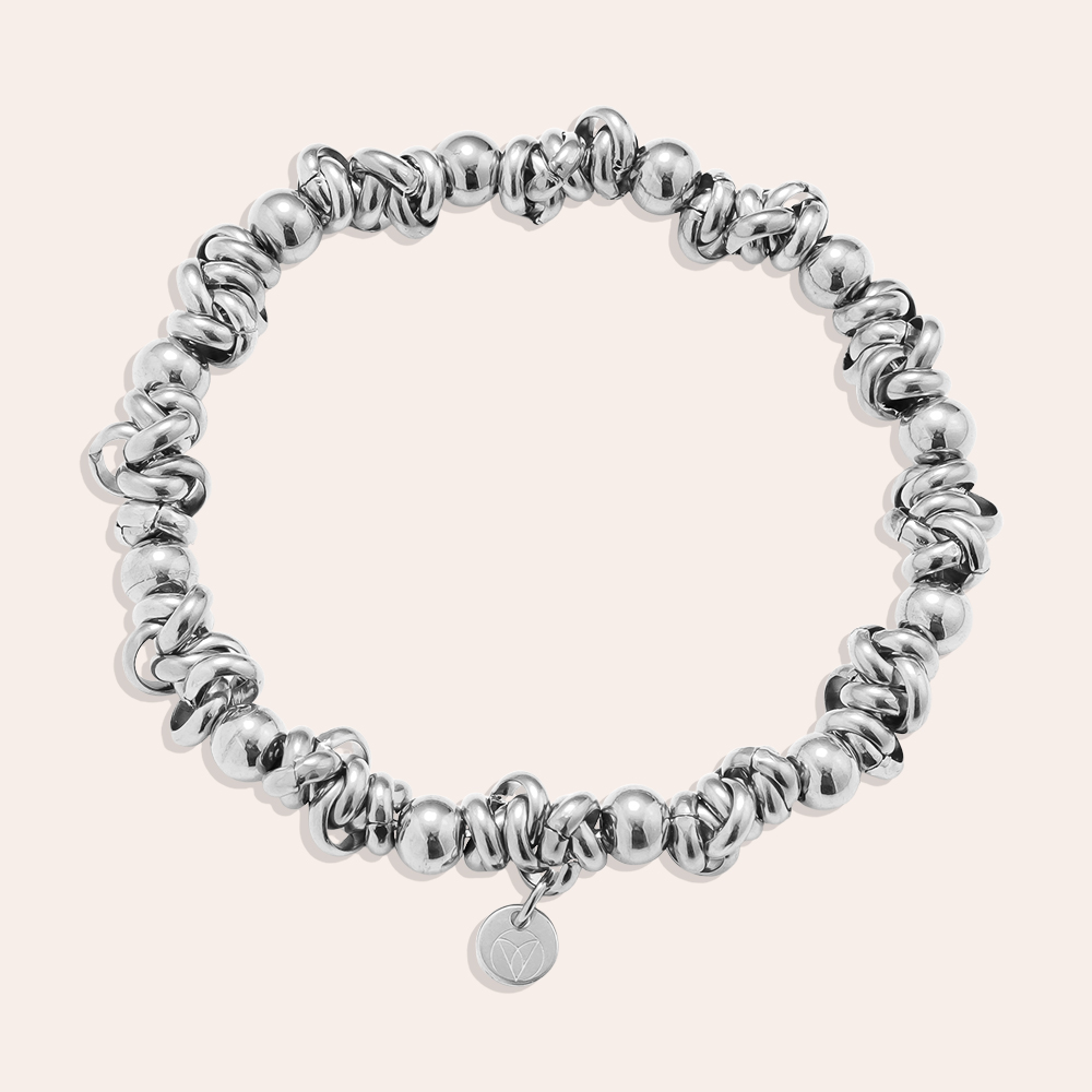 Edelstahl Armkette Elastic Rings And Beads