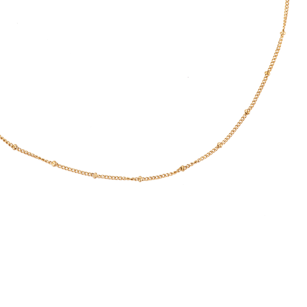 Edelstahl Kette Simple Chic
