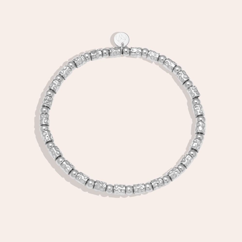 Edelstahl Armkette Elastic Tube And Beads