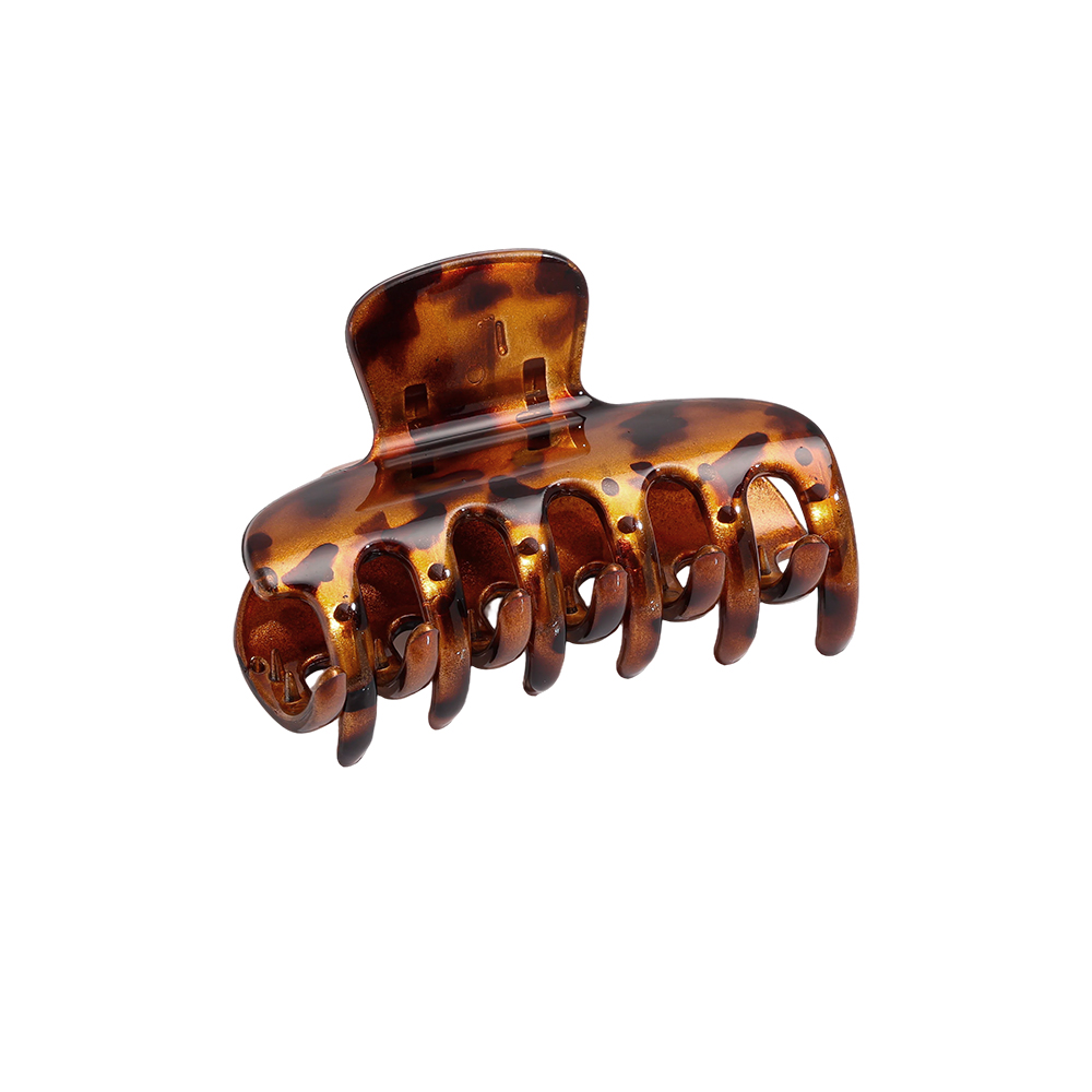 8.5cm warmes Leopardenprint Haarklammer 