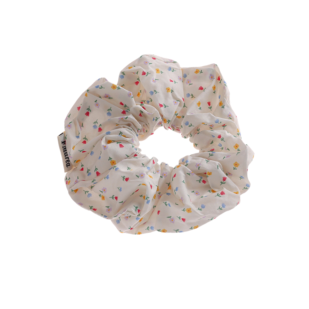13*70mm Kleine Blumen Scrunchie
