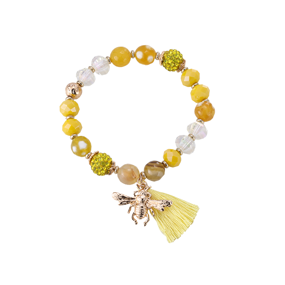 Kralen bijenarmband