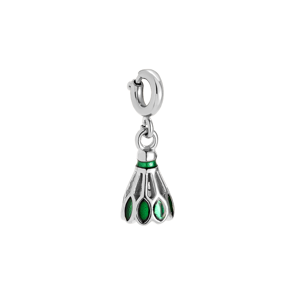 Edelstahl Pendant 12mm Spring Clasp Shuttle