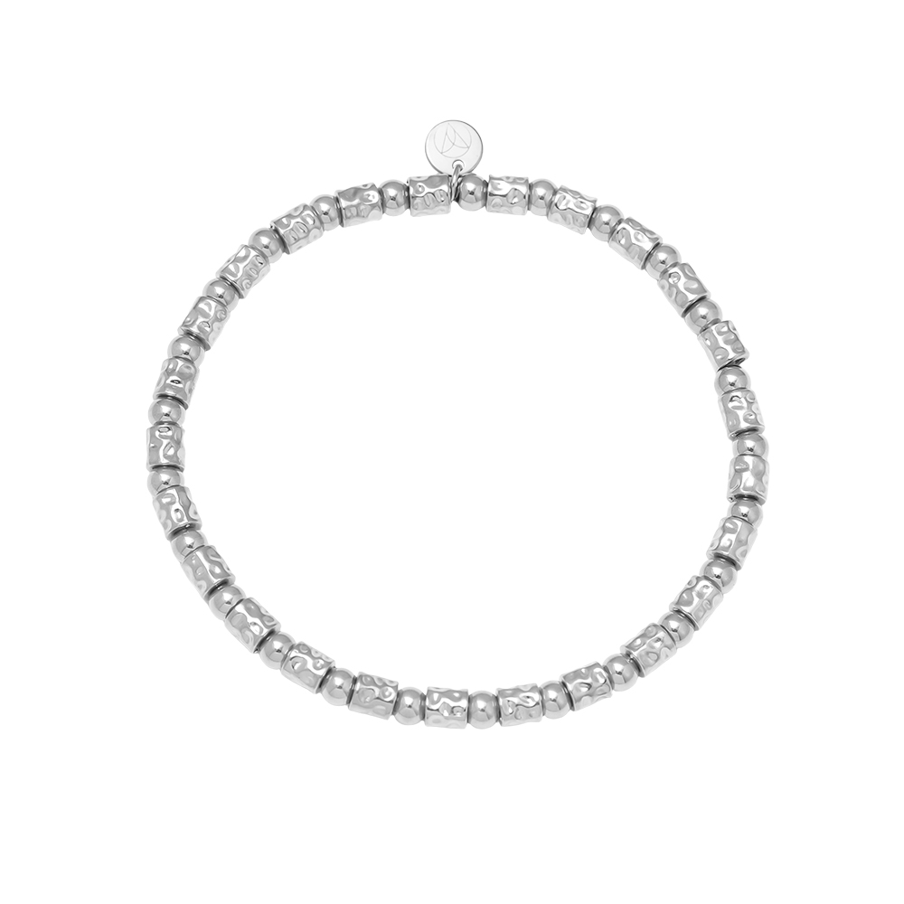 Edelstahl Armkette Elastic Tube And Beads