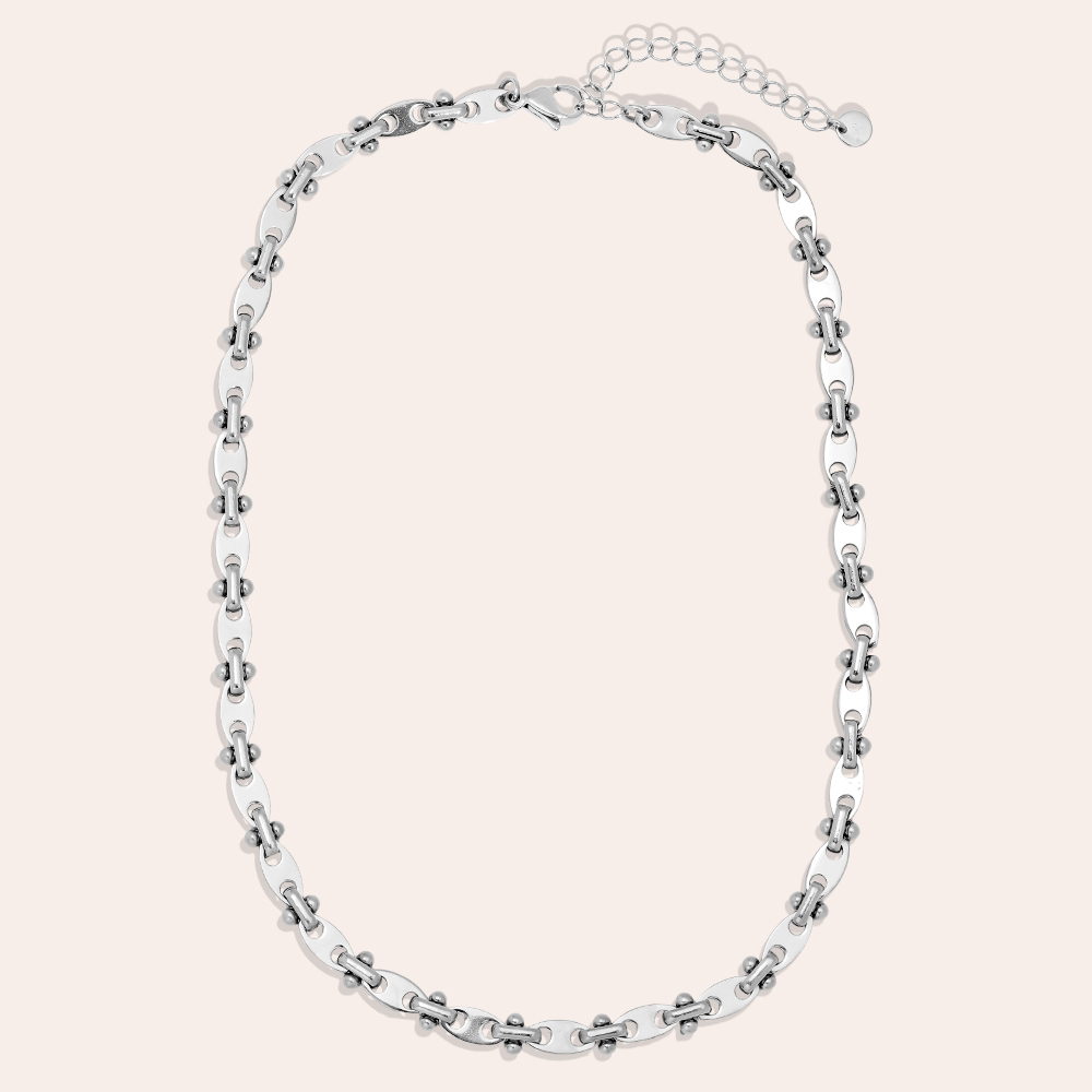 Edelstahl Halskette 40cm Nice Nose Chain