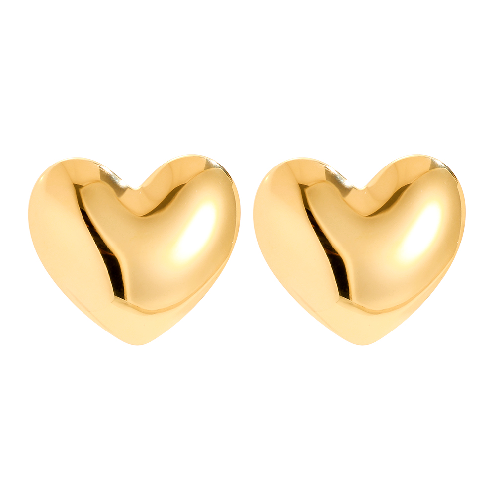 Edelstahl Ohrringe 25mm Right Heart