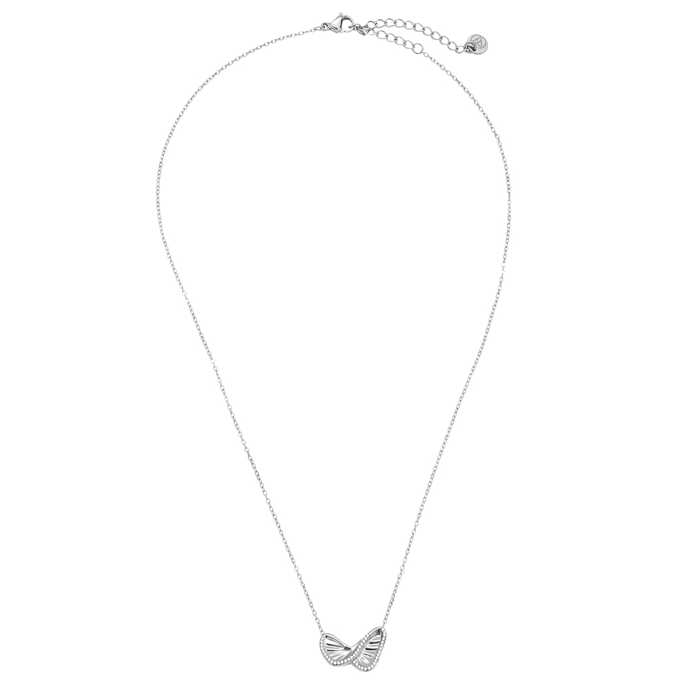 Edelstahl Halskette 40cm Like Diamond Butterfly