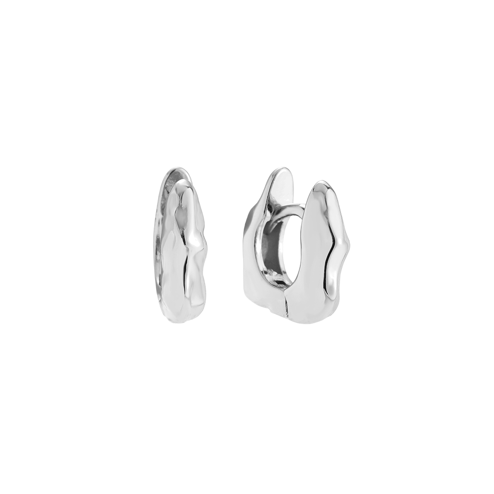 Vergoldete Ohrringe 0.9cm Like Cycle