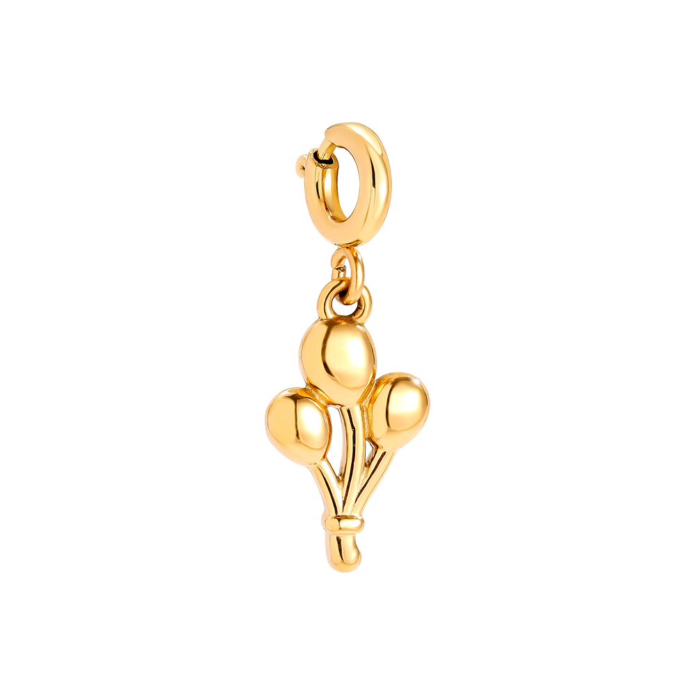 Edelstahl Pendant 15mm Spring Clasp Three Ballons