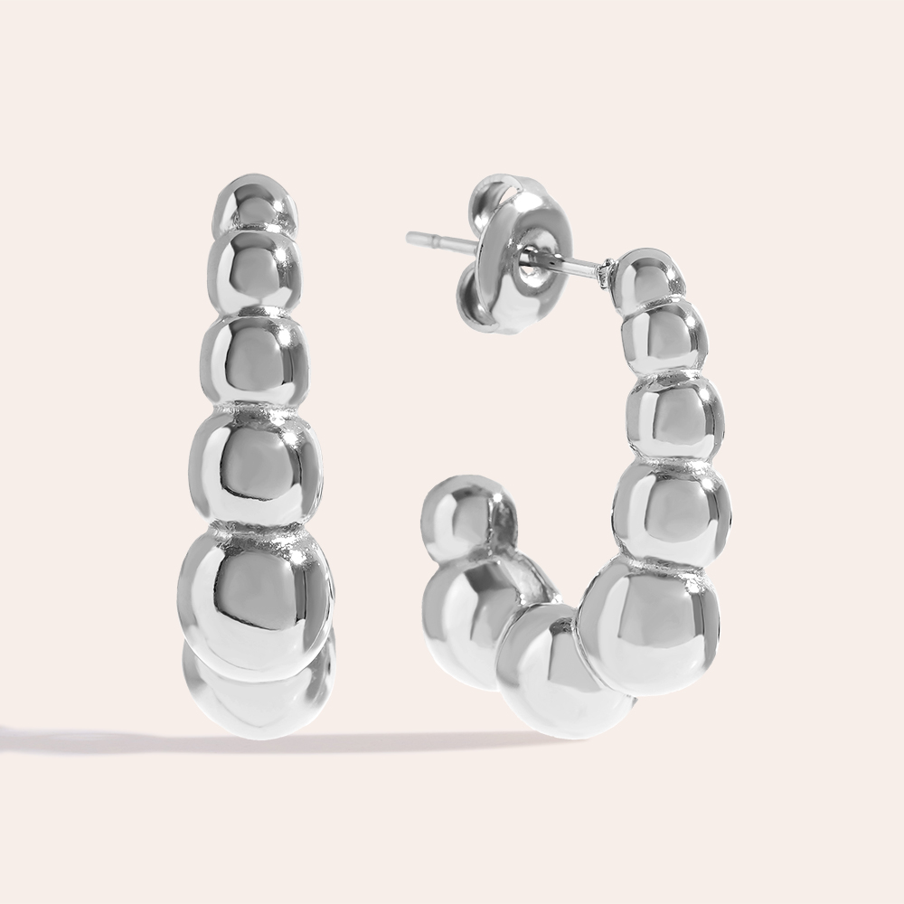 Edelstahl Ohrringe Dot Jack