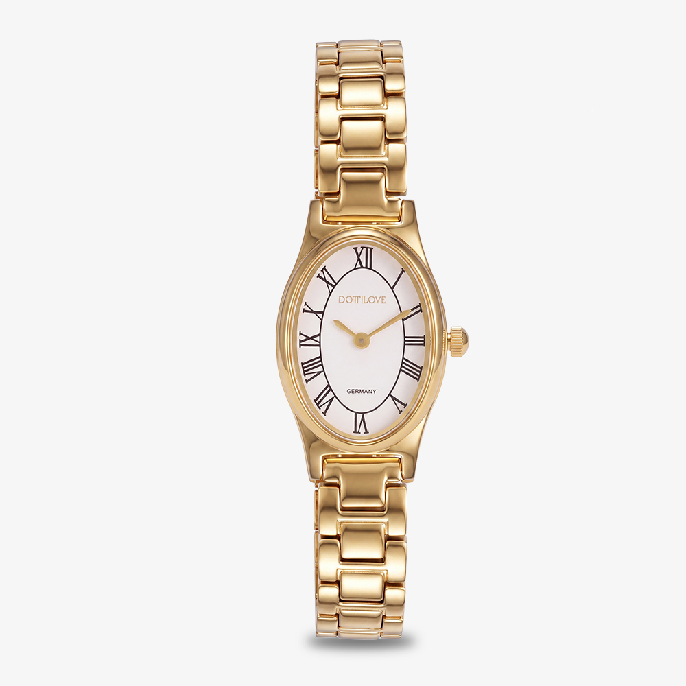 Edelstahl Uhr Tonneau