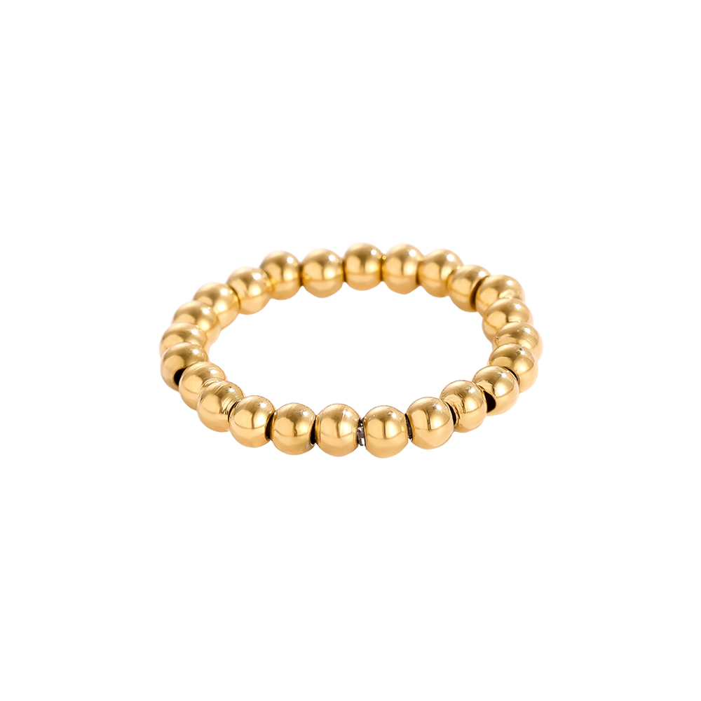 Edelstahl Ring 3mm Linsen Elastic