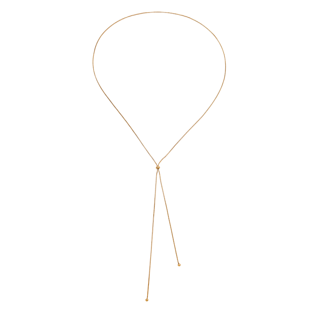 Edelstahl Halskette 90cm Adjustable Chain