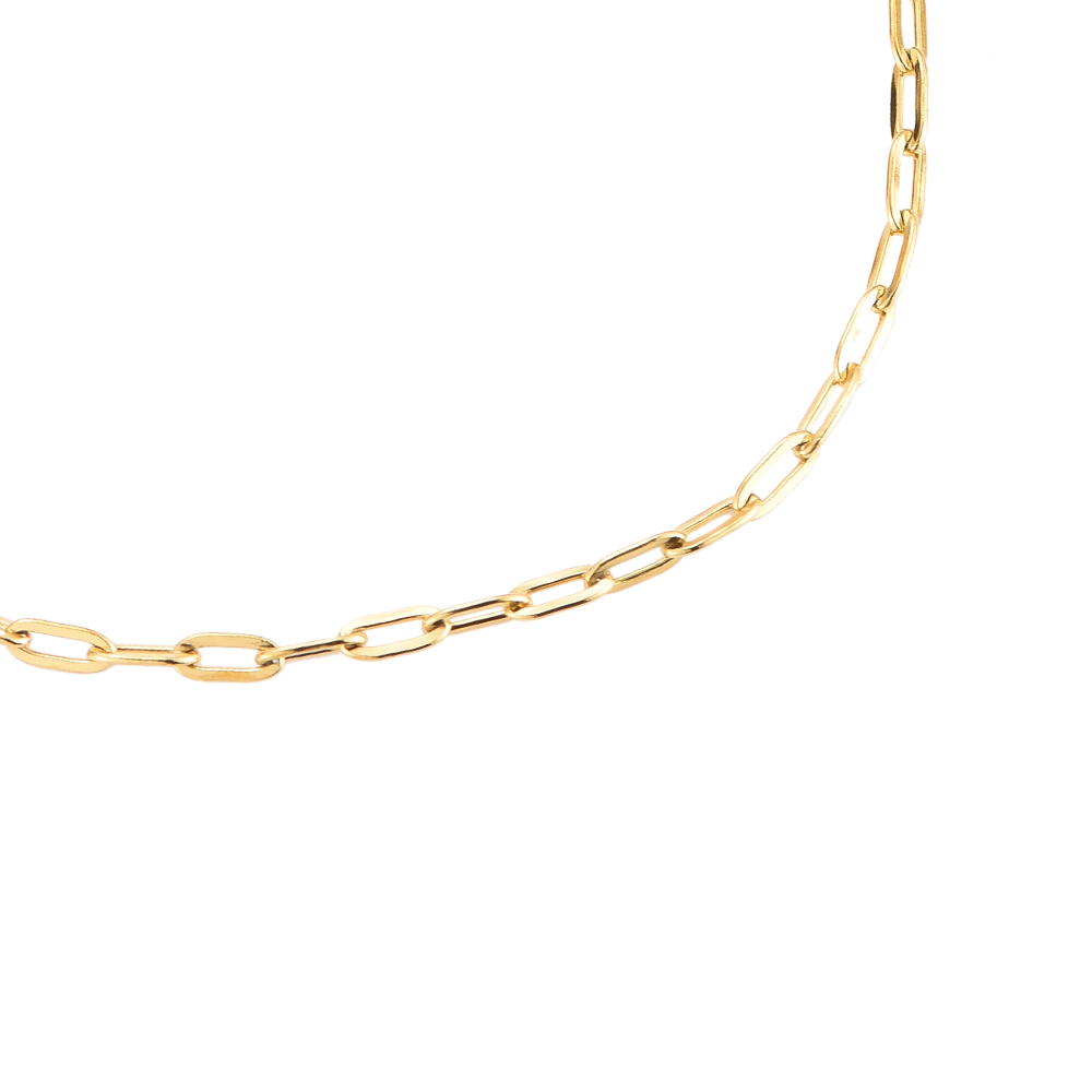 Edelstahl Armband Elongated Link