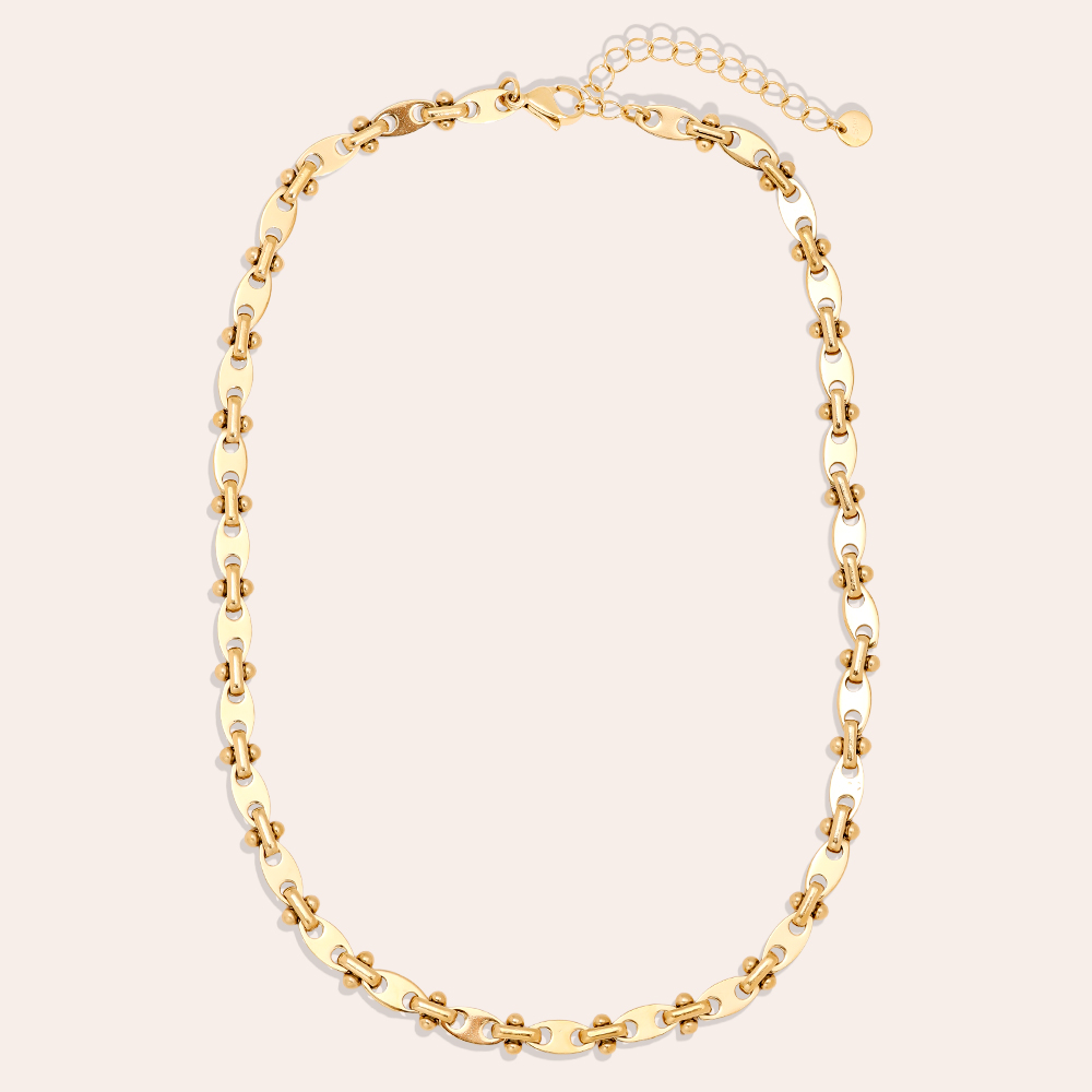 Edelstahl Halskette 40cm Nice Nose Chain
