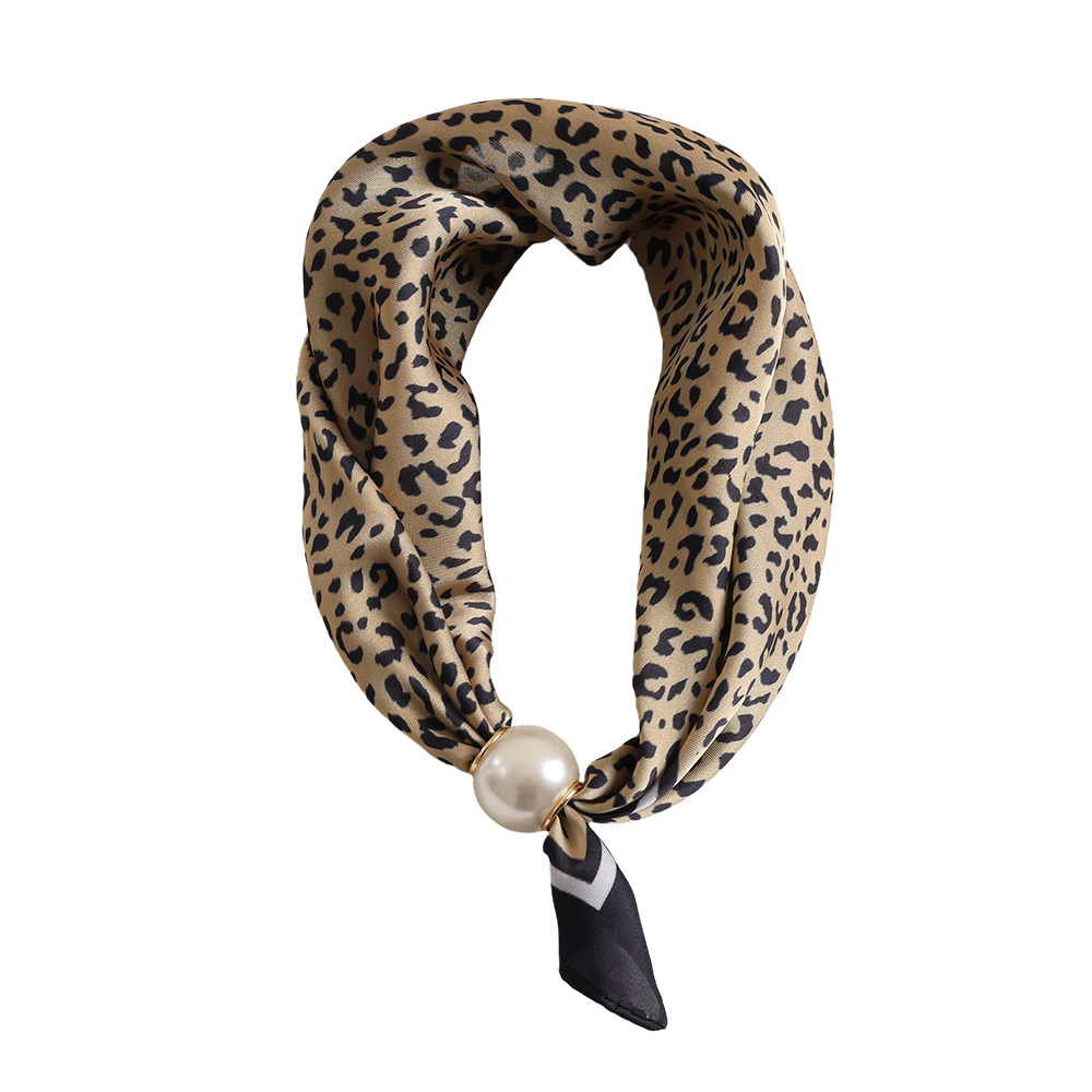 43cm Leoparden Muster Perlen Schal