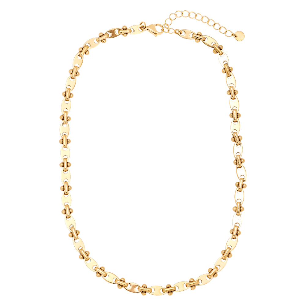 Edelstahl Halskette 40cm Nice Nose Chain
