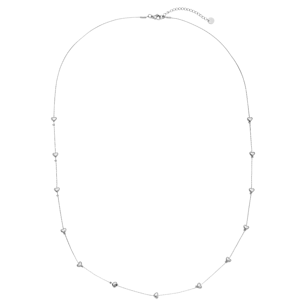 Edelstahl Halskette 70cm Many Sweet Heart