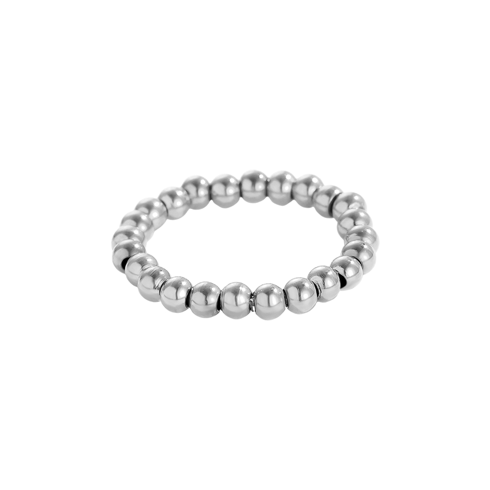 Edelstahl Ring 3mm Linsen Elastic