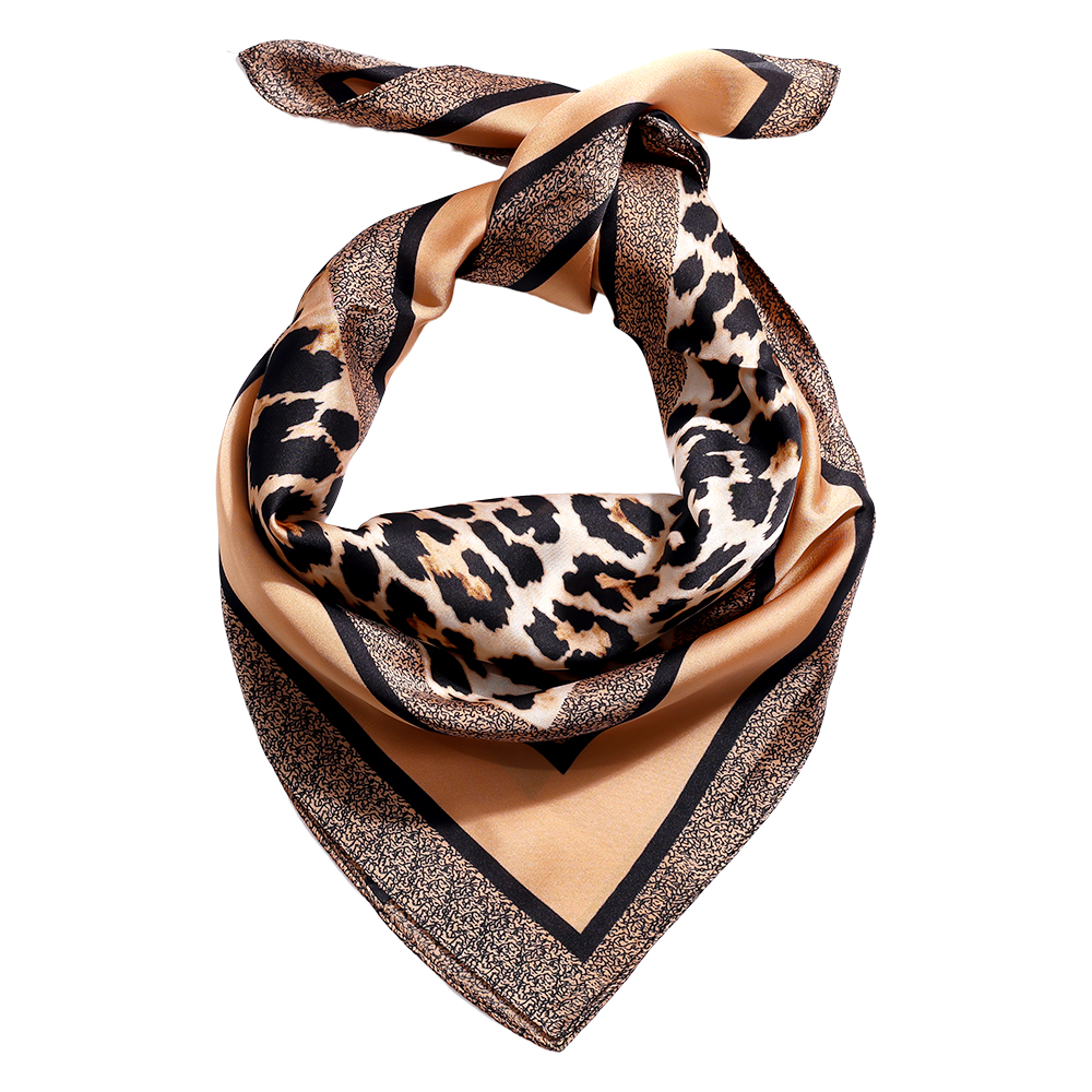 68*68cm Nice Leopard Print Schal