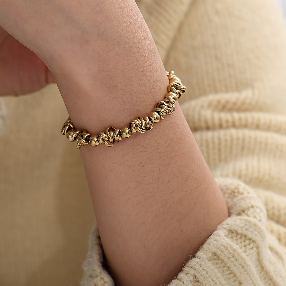 Edelstahl Armkette Elastic Rings And Beads