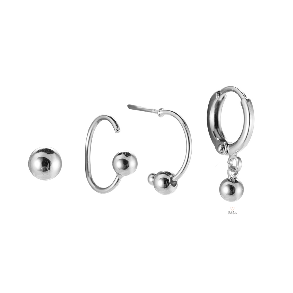 Vergoldete Earring Set No.4