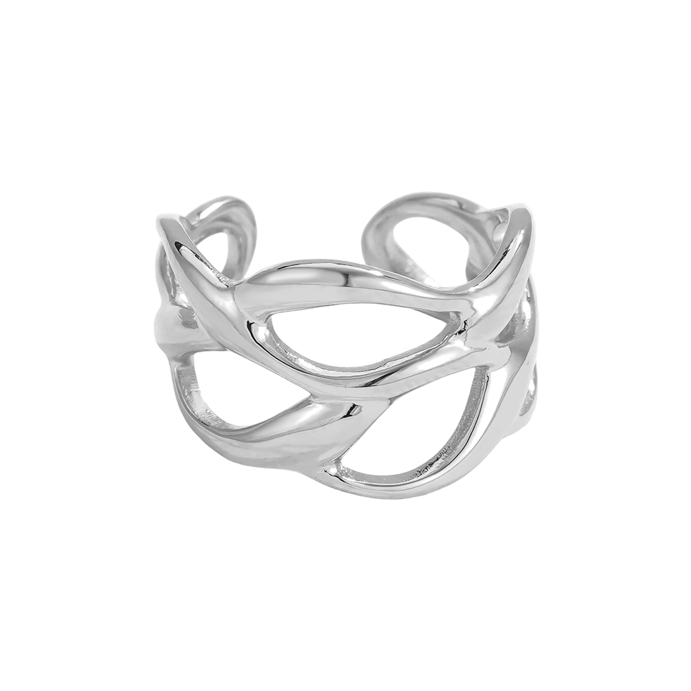 Edelstahl Ring Verstellbarer lockeres Netz
