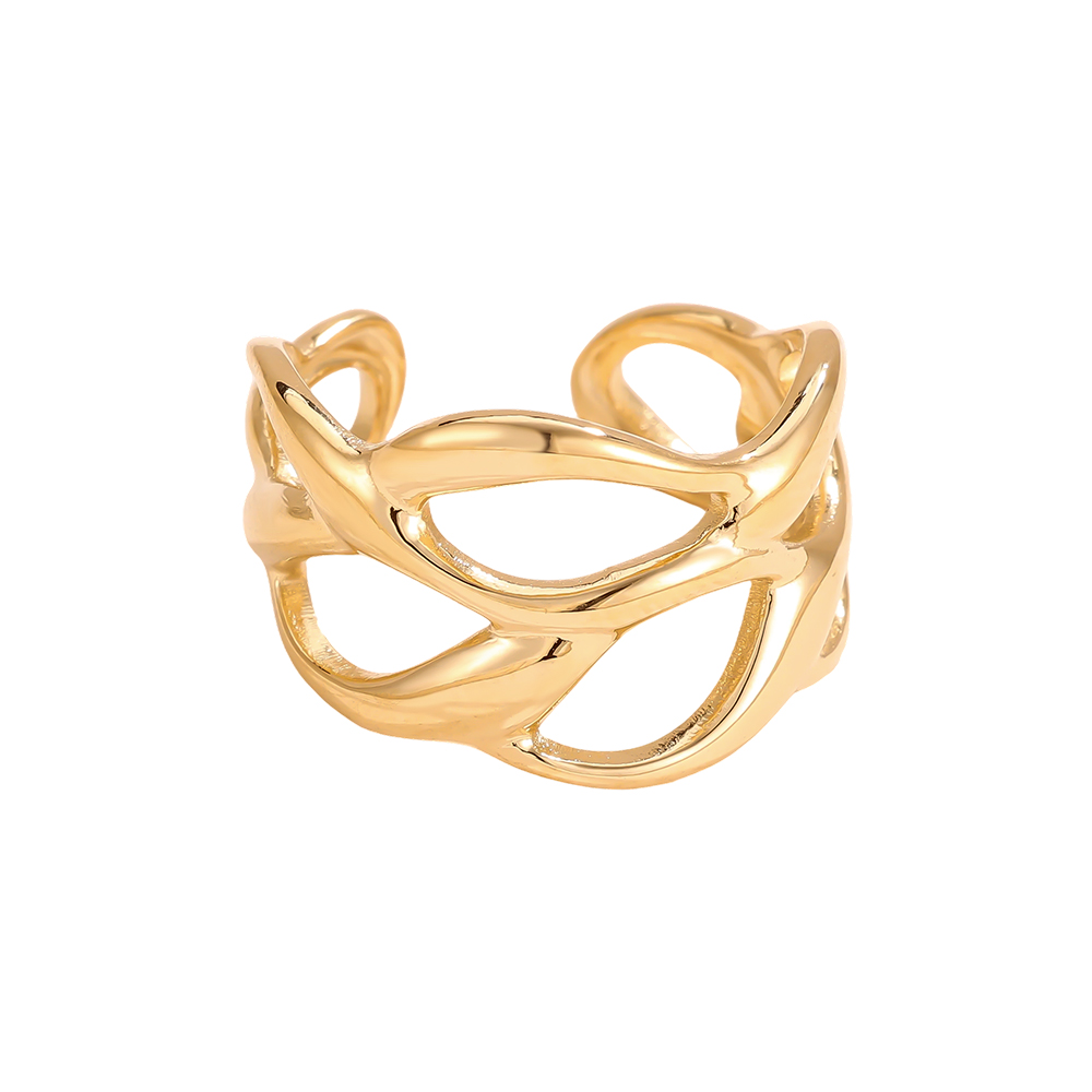 Edelstahl Ring Verstellbarer lockeres Netz