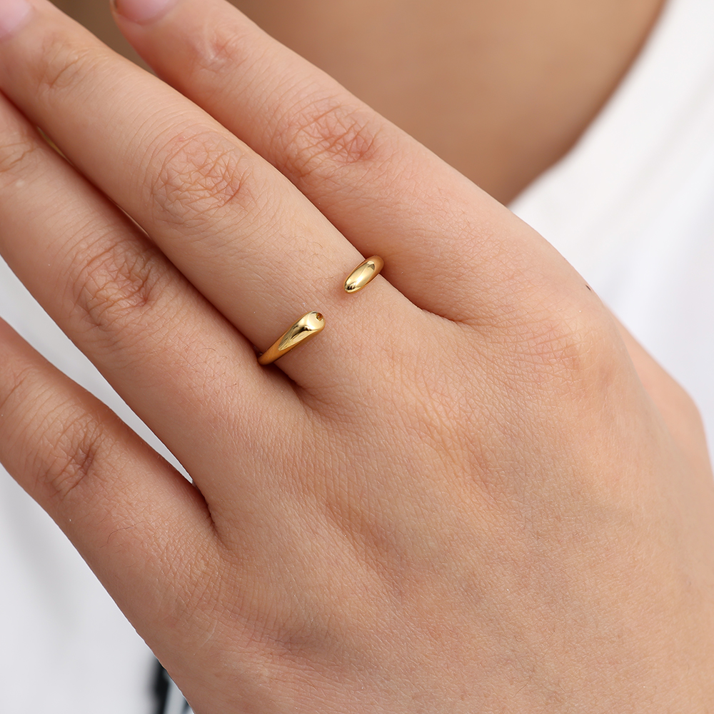 Edelstahl Ring Very Simple