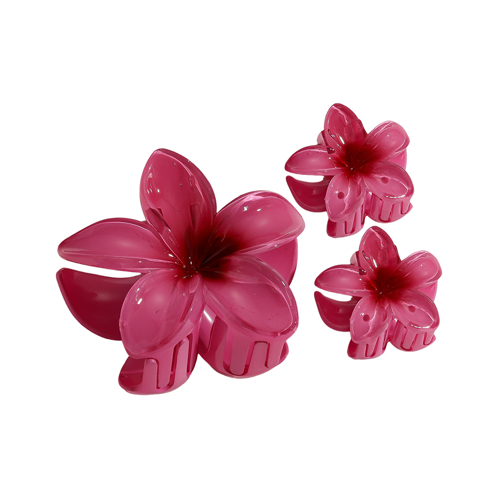 Hibiscus Flower Haarklammer Set