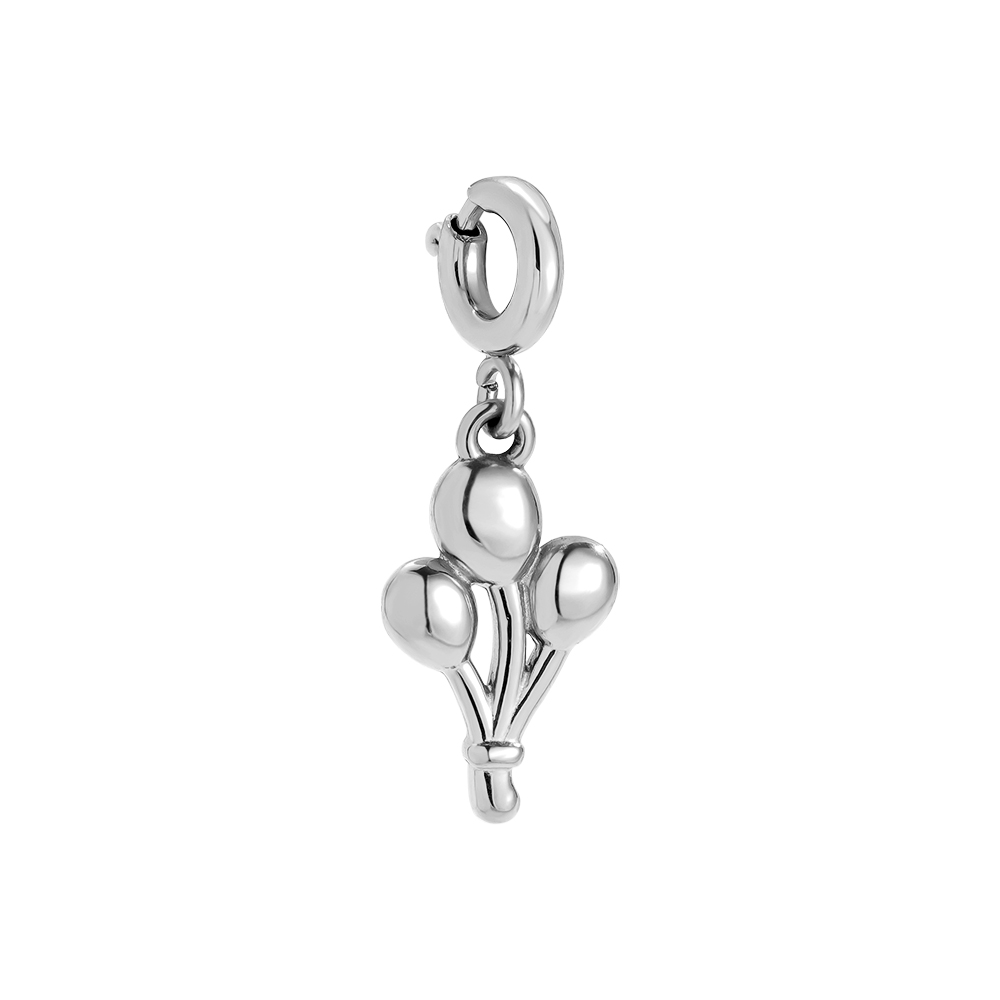 Edelstahl Pendant 15mm Spring Clasp Three Ballons