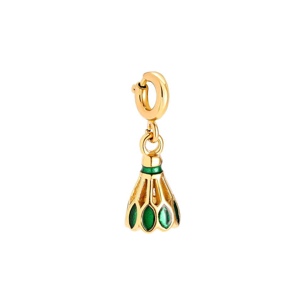 Edelstahl Pendant 12mm Spring Clasp Shuttle