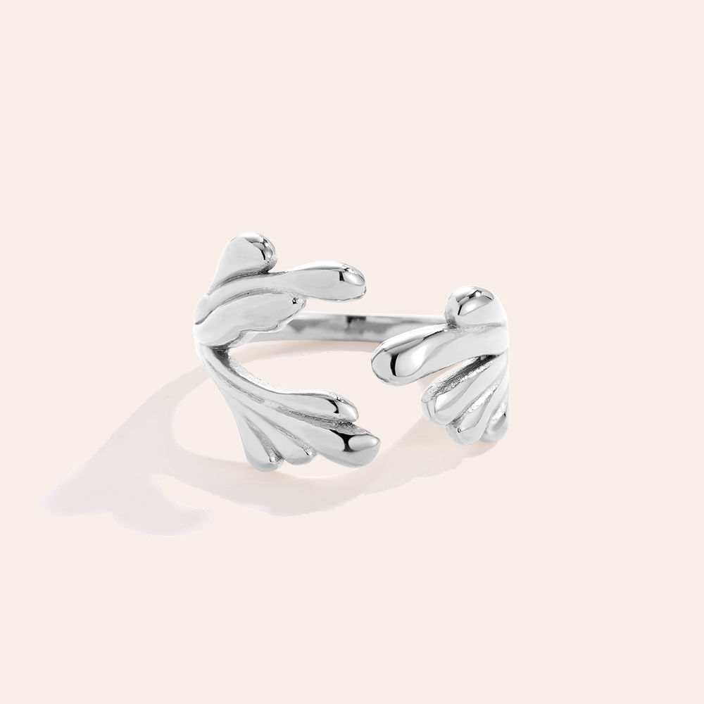 Edelstahl Ring Like Hand
