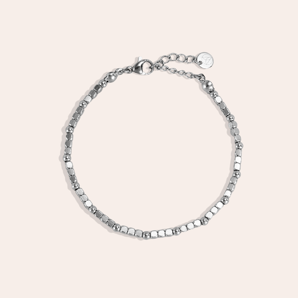 Edelstahl Armband 17cm Schlicht
